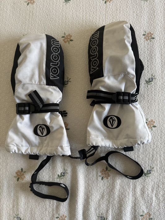 Guanti moffole snowboard Volcom tg. S usati