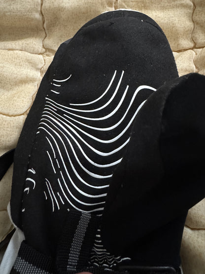 Guanti moffole snowboard Volcom tg. S usati