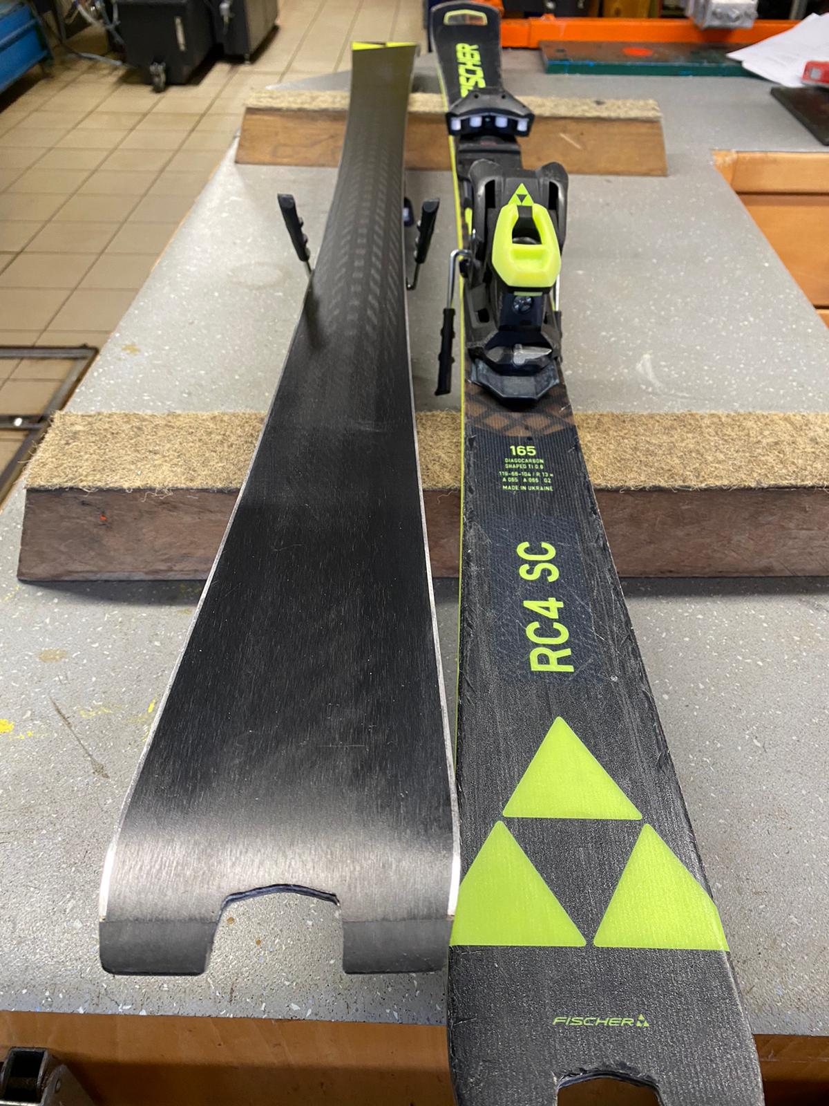 165cm Fischer RC4 SC r13 2023 usato