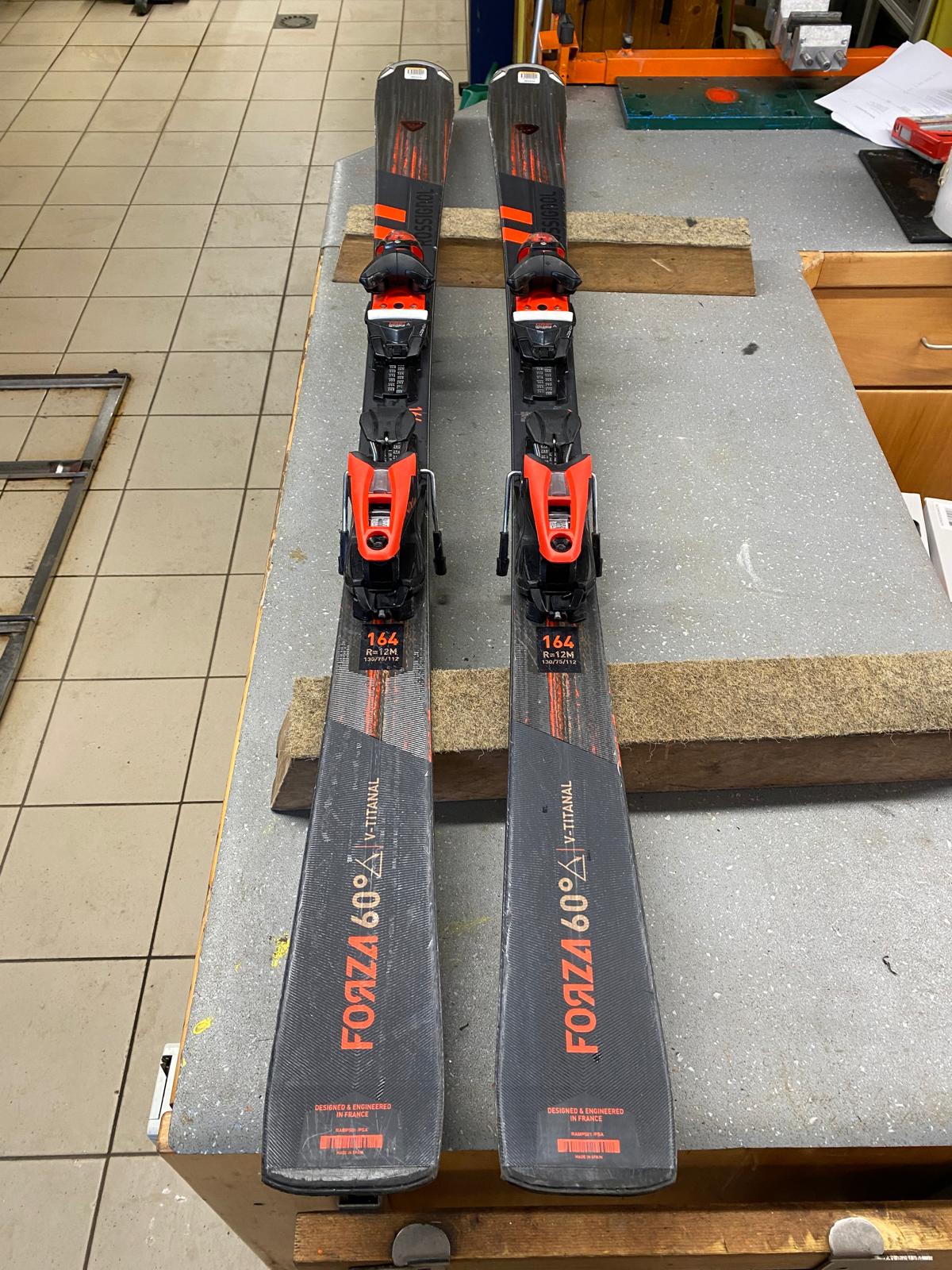 164cm Rossignol Forza 60° V-Ti Konect r12 2025 usato