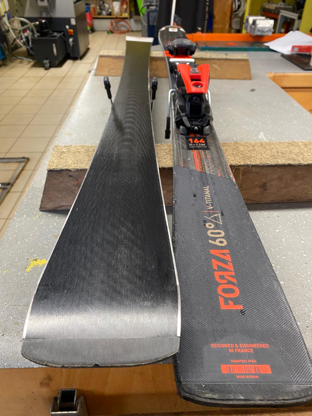 164cm Rossignol Forza 60° V-Ti Konect r12 2025 usato