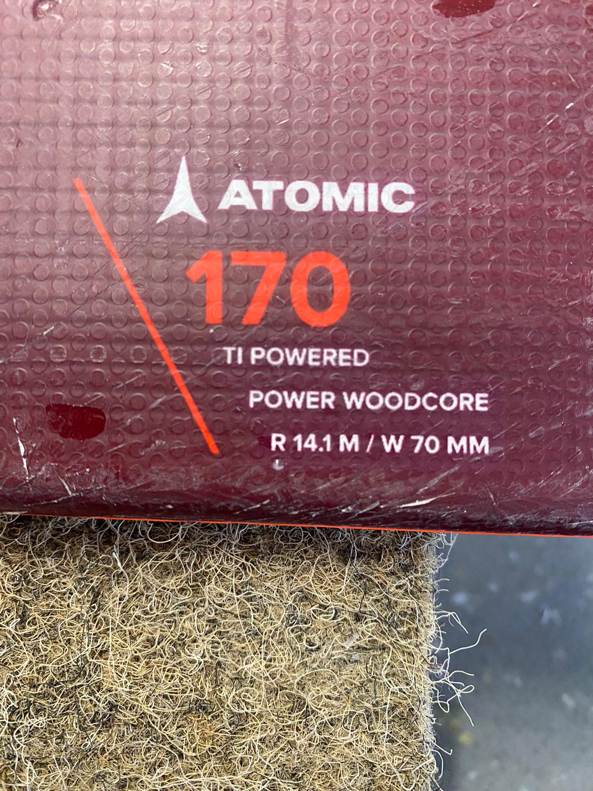 170cm Atomic Redster S8 2024 + X12 GW usato