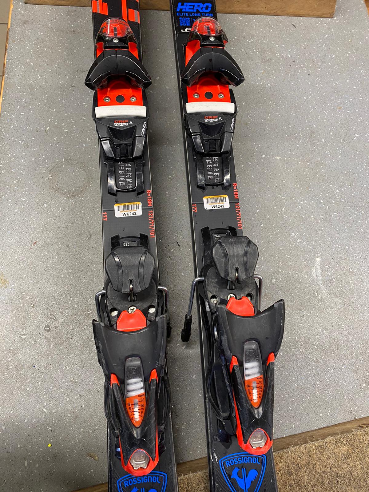 177cm Rossignol Hero LT V-Ti r18 2024 usato