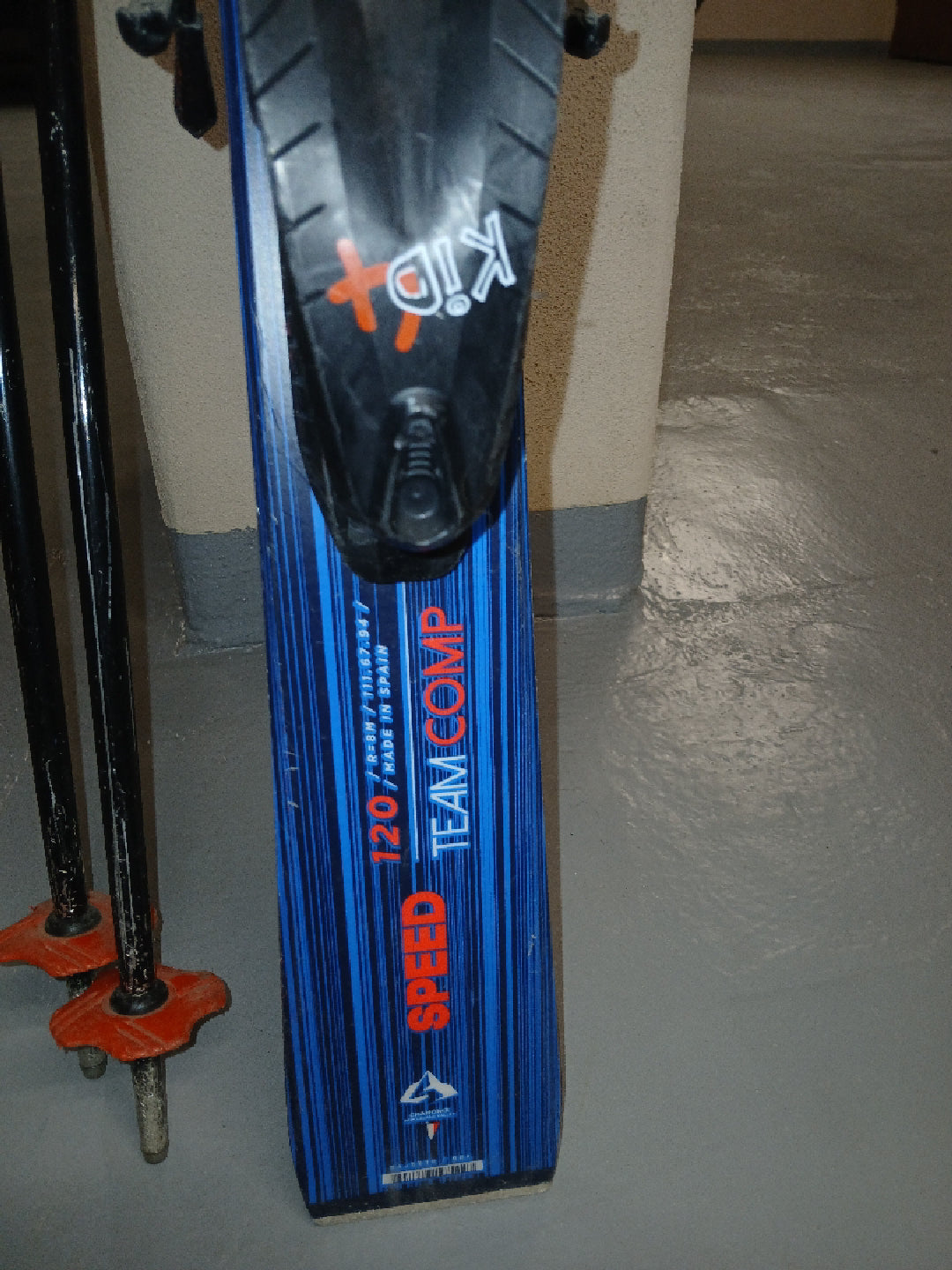 sci Dynastar gara junior 120 cm + scarponi tg. 21.5 usati