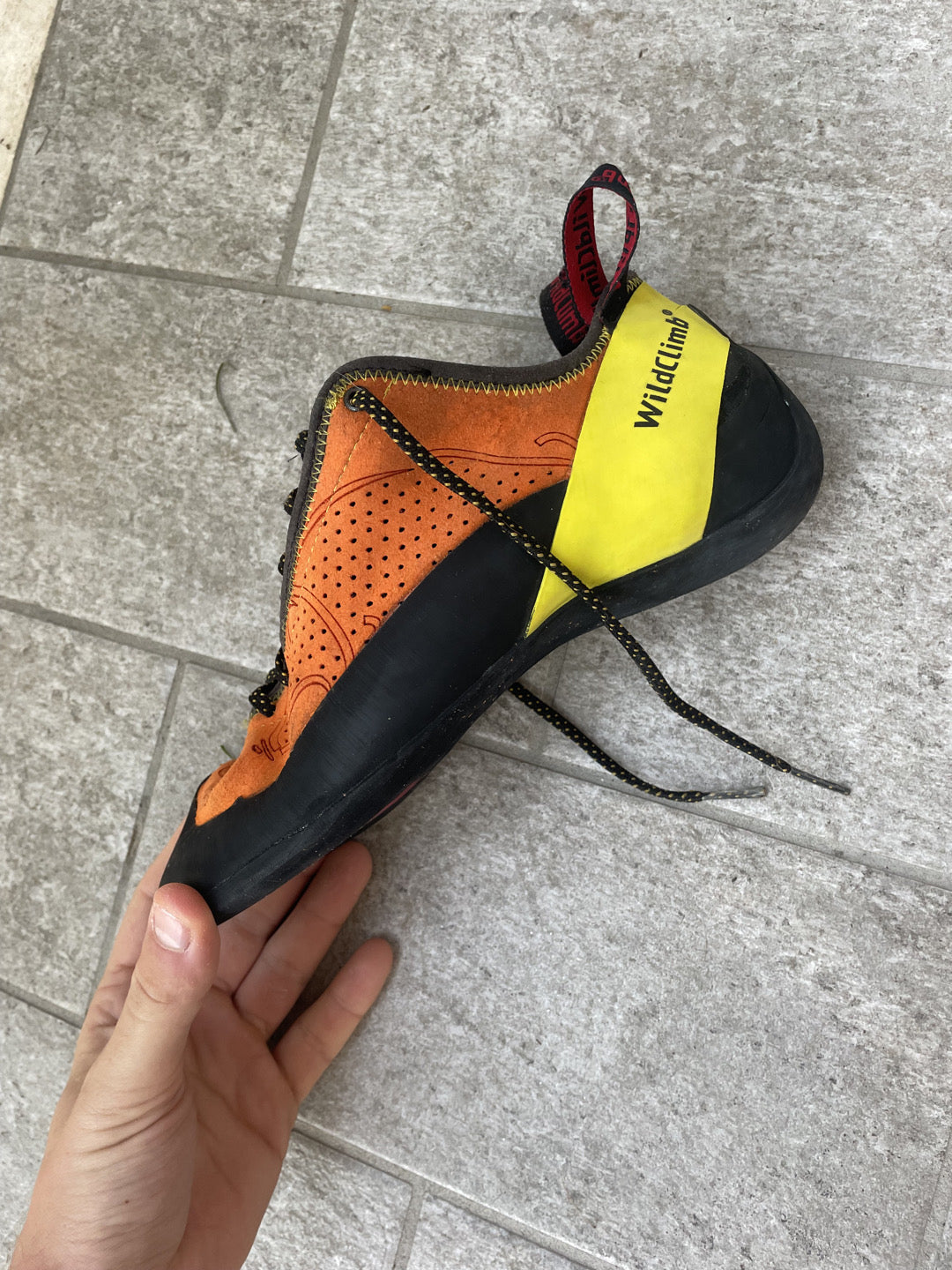 scarpette arrampicata wildclimb pantera laser tg. 43 usate