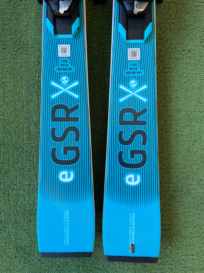 156cm Head WC Rebels e.GSR r11.9 + PR 11 sci NUOVO