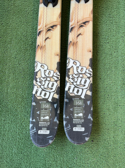 168cm Sci freestyle Rossignol S1 Squindo 2010 usato