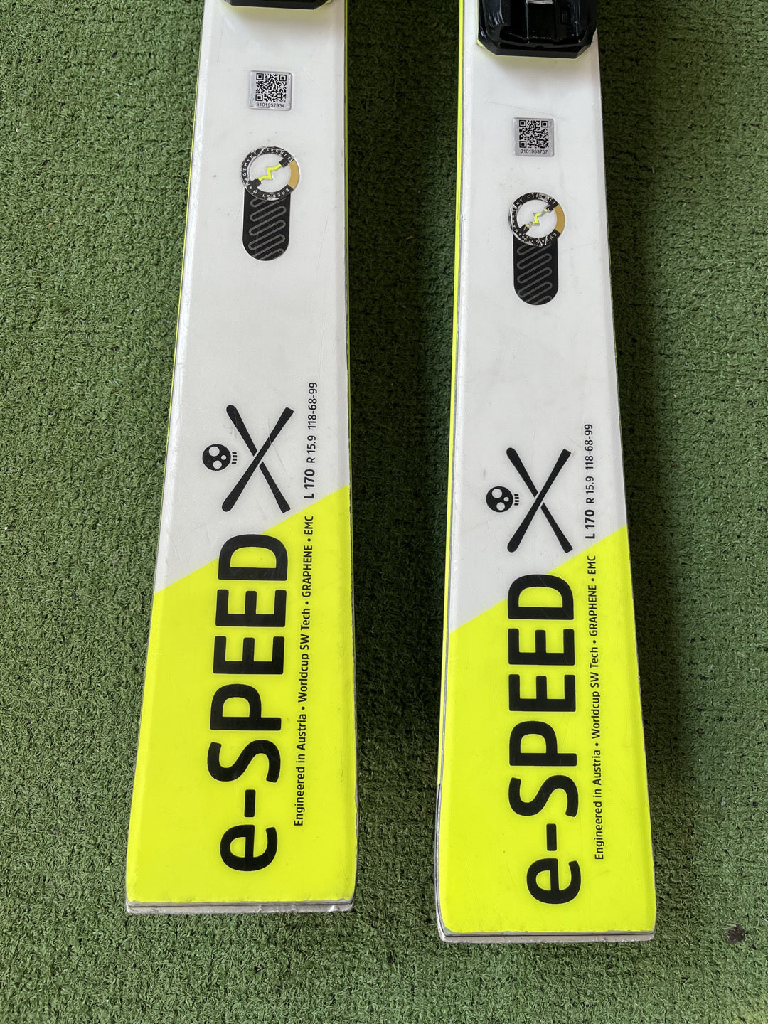 Sci Head e-speed 170 cm r15.9 usati