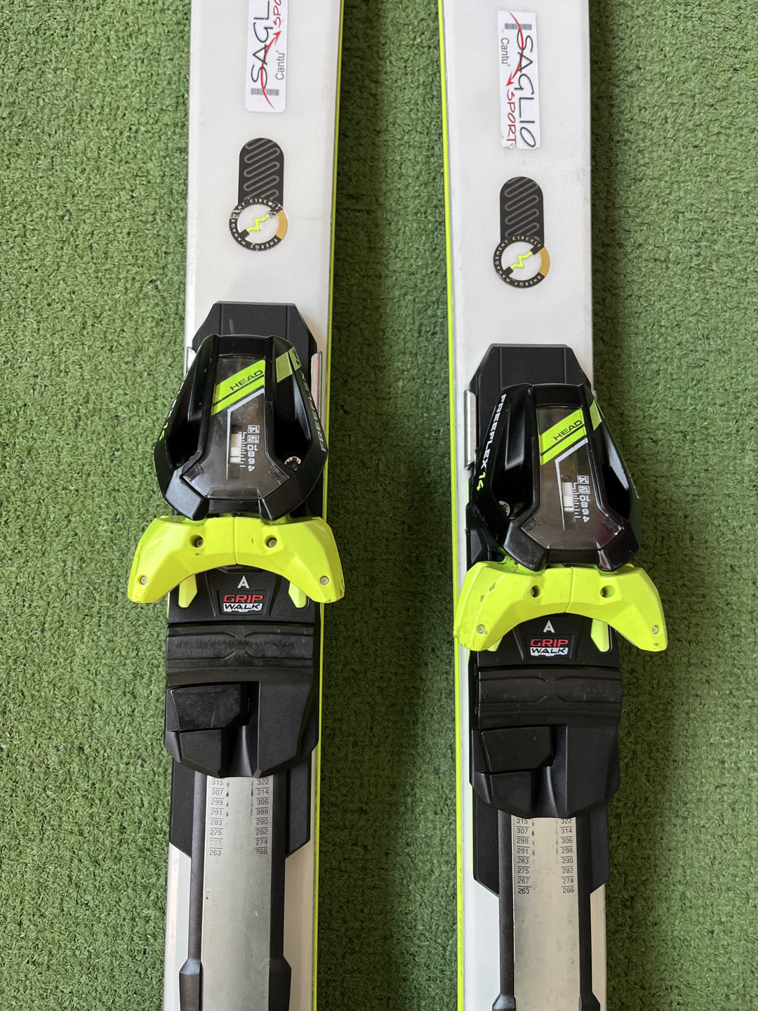 Sci Head e-speed 170 cm r15.9 usati