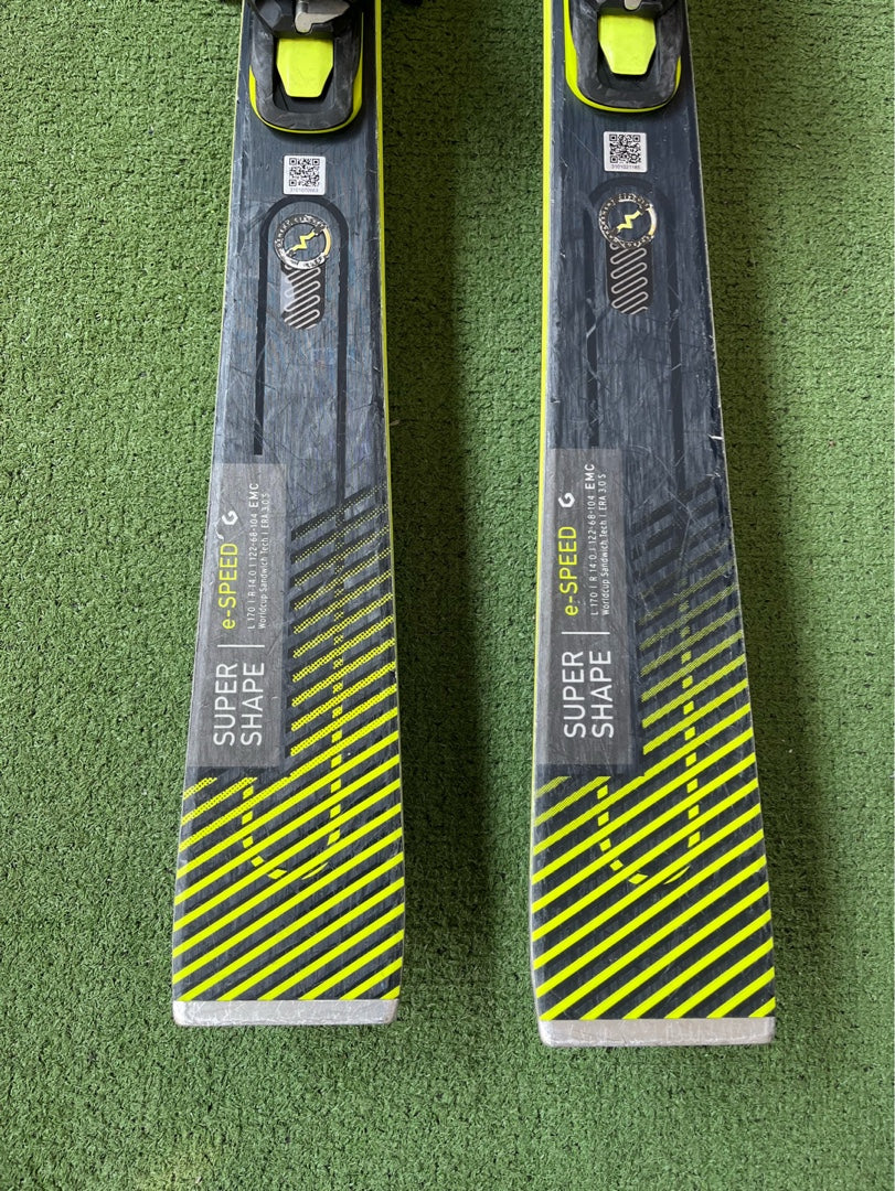 Sci Head Supershape e-speed 170 cm r14 usati