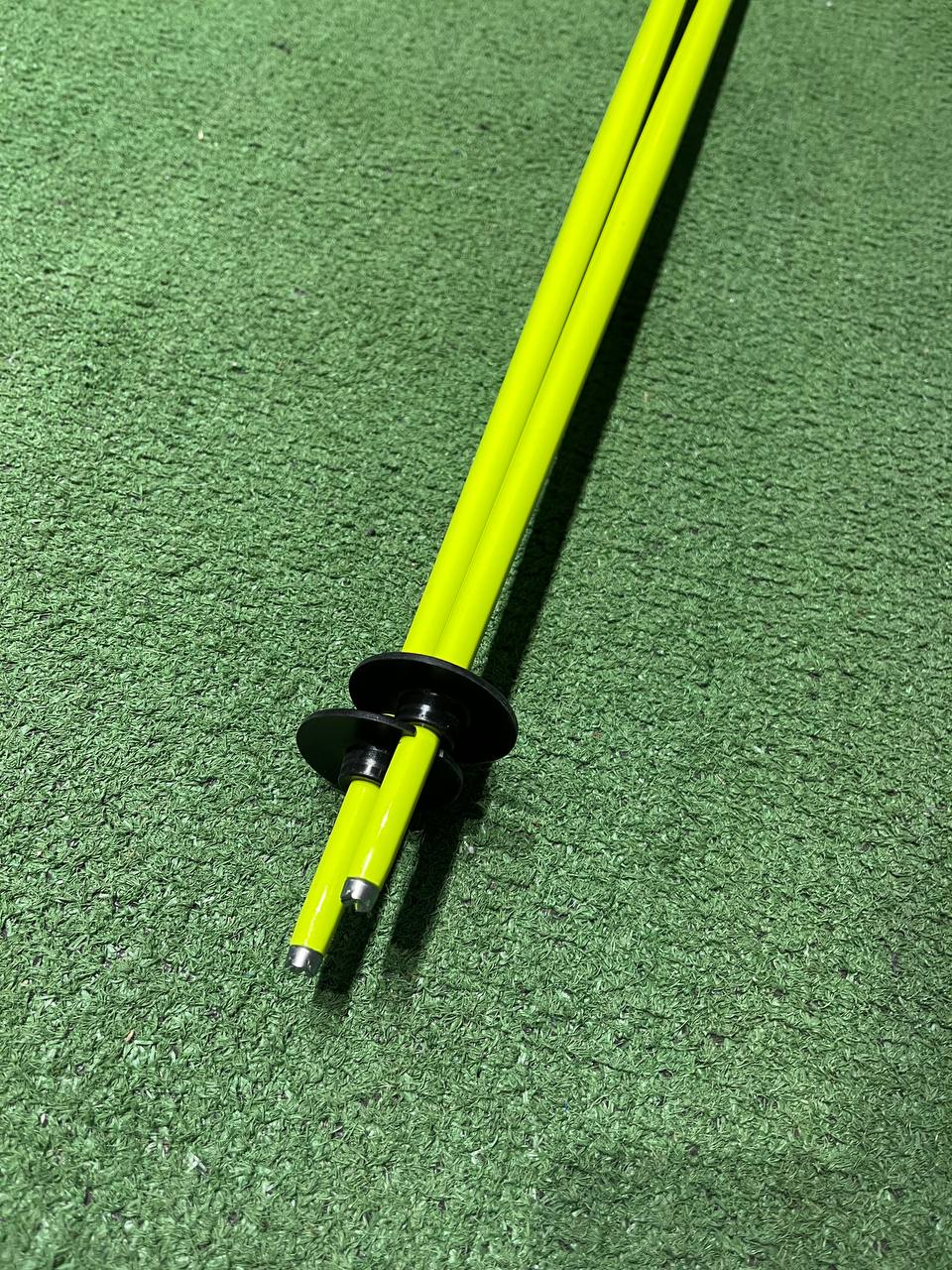 Bastoncini sci discesa Head gialli fluo nuovi 115 cm o 125 cm