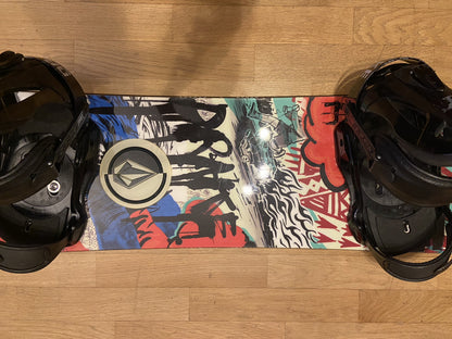Tavola da snowboard Drake Regent 159 wide usata
