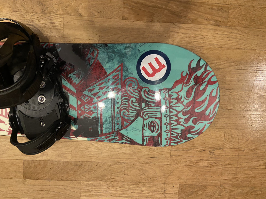 Tavola da snowboard Drake Regent 159 wide usata