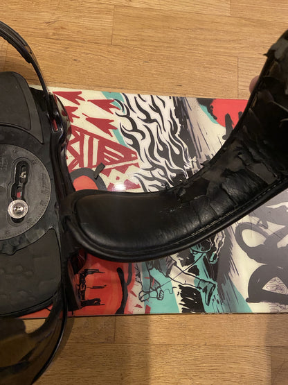 Tavola da snowboard Drake Regent 159 wide usata