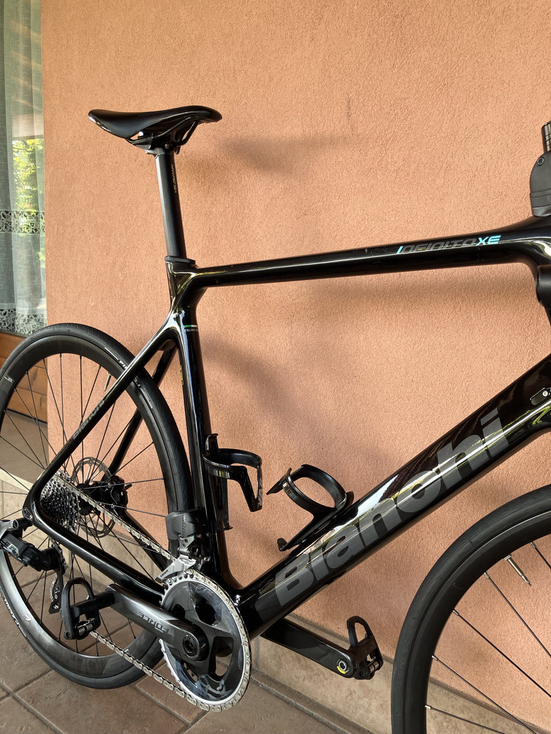 Bici da corsa Bianchi Infinito XE Sram Rival tg. XL usata