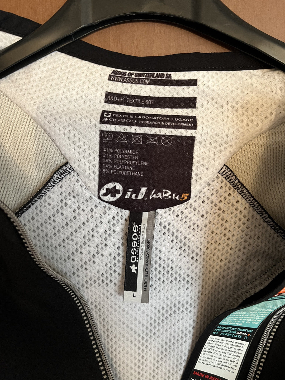 Giacca da Ciclismo Assos Nera - Tg.L usata