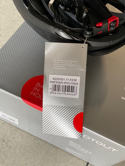 Casco Dotout NUOVO tg. XS/M con Visor Dotout