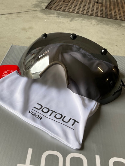Casco Dotout NUOVO tg. XS/M con Visor Dotout