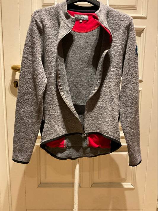 Maglia invernale Café du Cycliste tg. L zip rotta