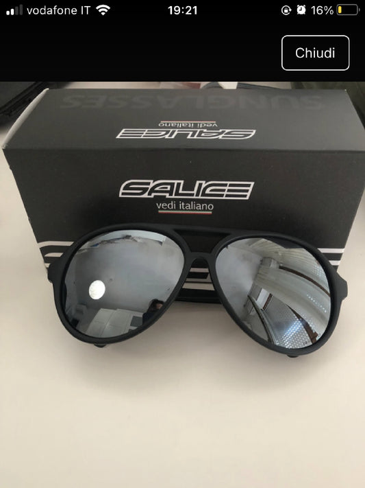 Occhiali da sole da alpinismo Salice Cat. 4 usati