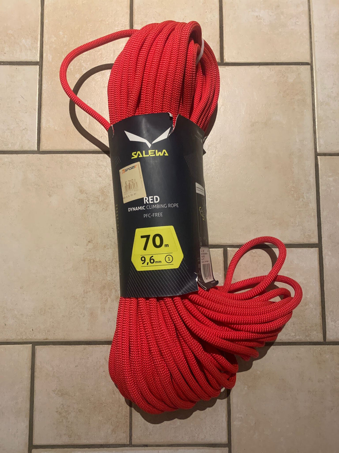 Kit completo arrampicata (NUOVO) + Zaino Ferrino + Corda 70m + Rinvii + Grigri