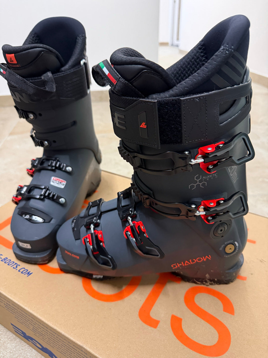 Scarponi sci LANGE SHADOW 120 MV - 25.5 usati