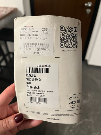 Scarpone da sci Rossignol Speed 120 HV+GW tg.25,5 usati