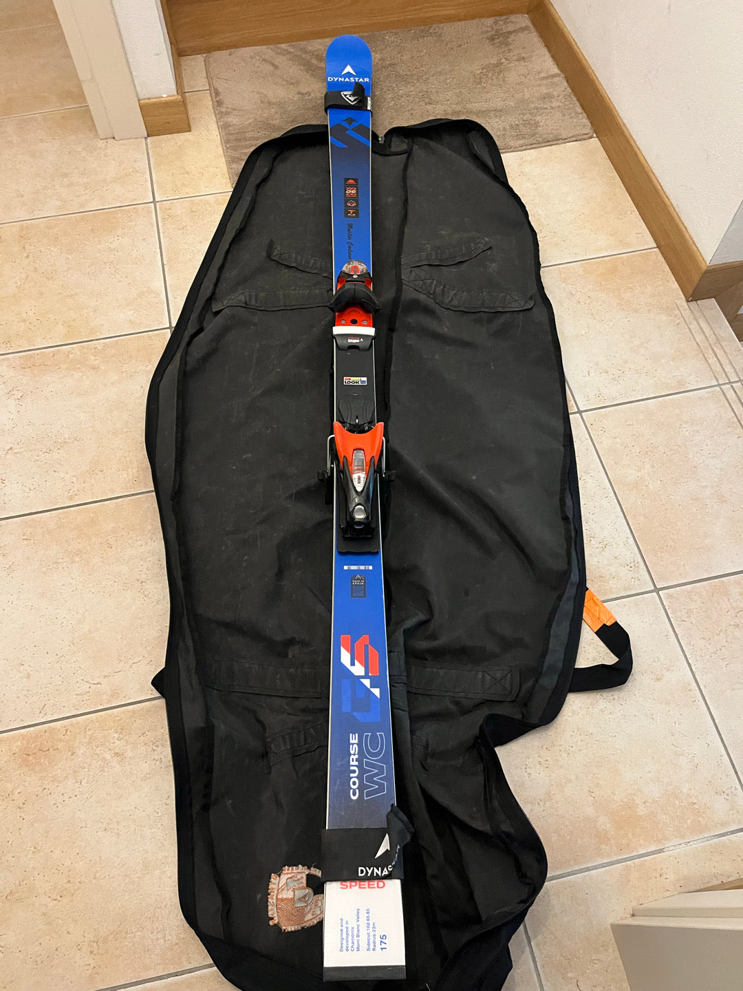 SCI DYNASTAR SPEED COURSE WC GS 170-18 R22 175cm usati
