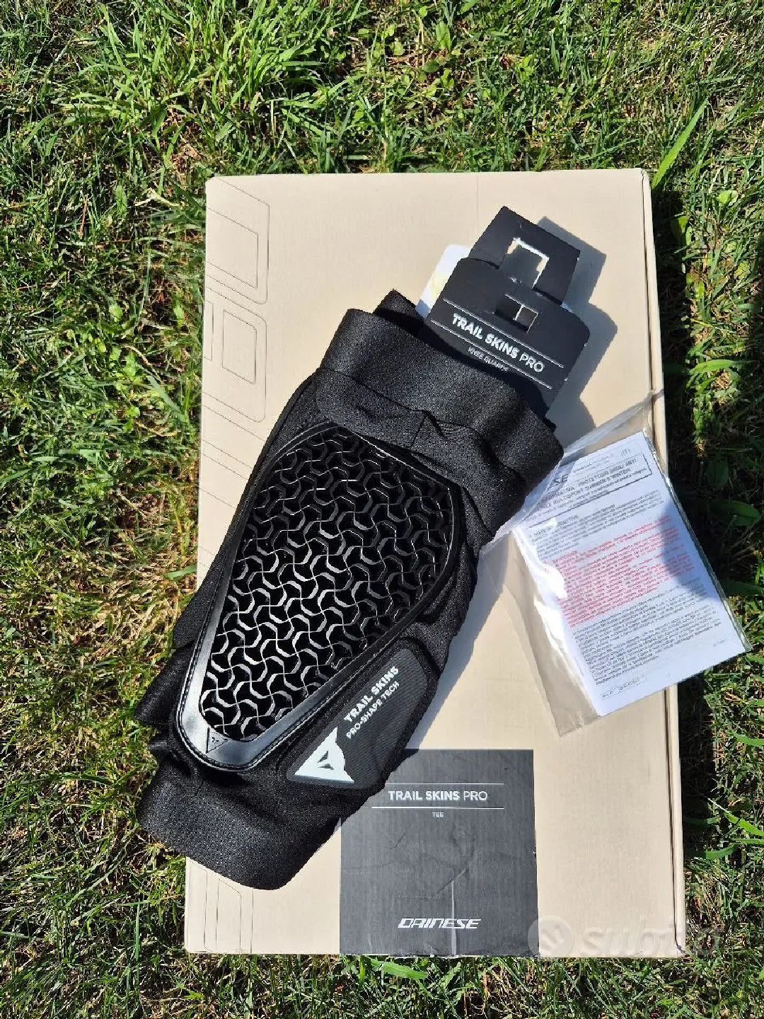 Ginocchiere MTB 24 Trail Skins Pro (Nero) Dainese nuove