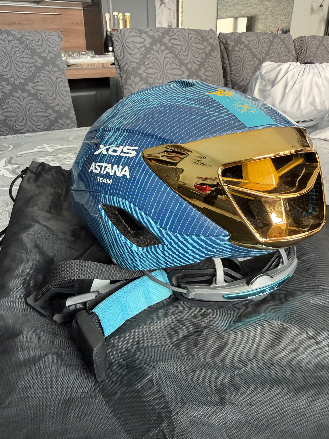 Casco Limar Team Astana tg. M usato 54-58 cm