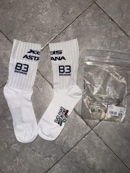 Calze bici aereo Biemme team Astana nuove