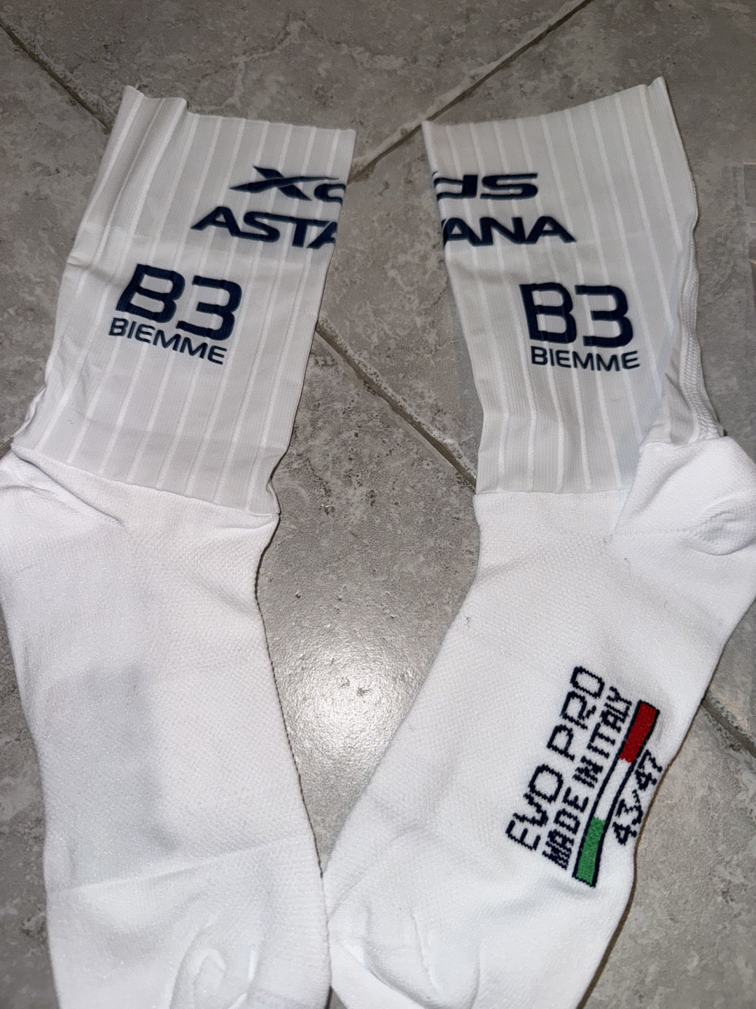 Calze bici aereo Biemme team Astana nuove