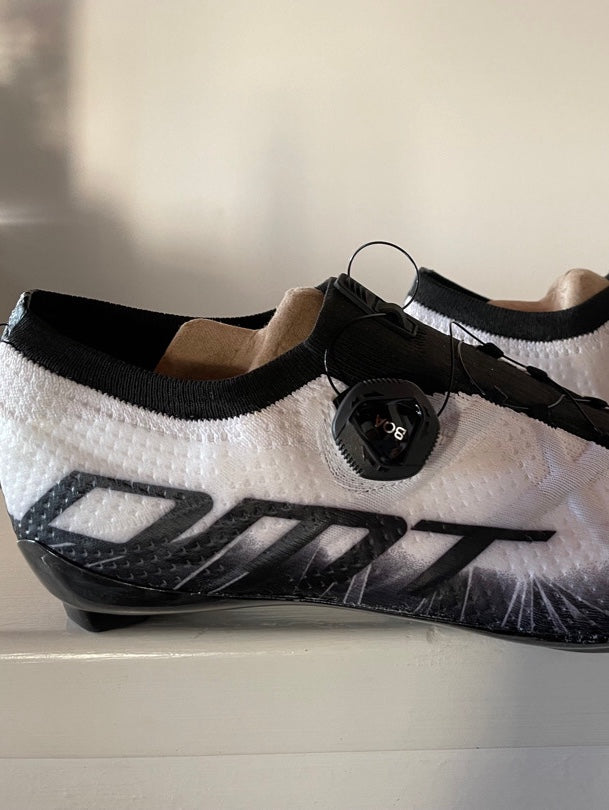 Scarpe DMT ciclismo KR1 tg 42.5 white/black nuove