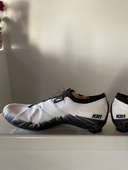 Scarpe DMT ciclismo KR1 tg 42.5 white/black nuove