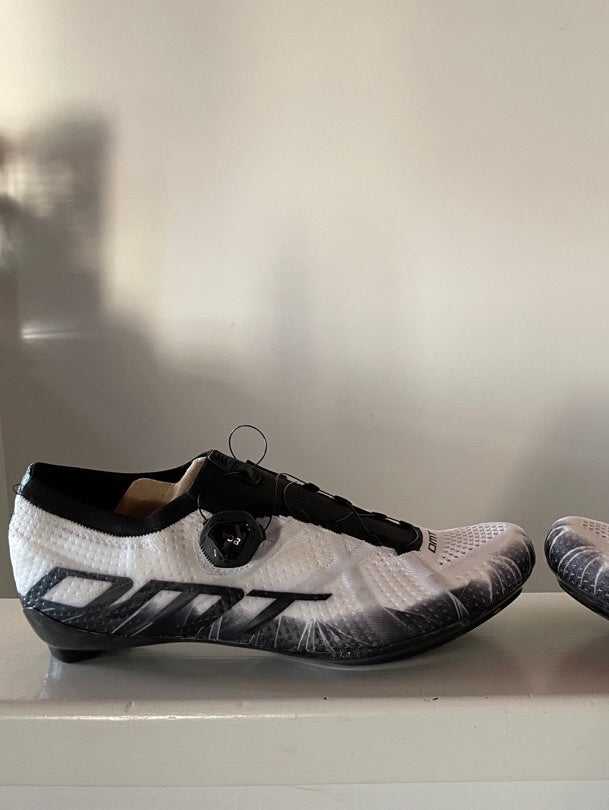 Scarpe DMT ciclismo KR1 tg 42.5 white/black nuove
