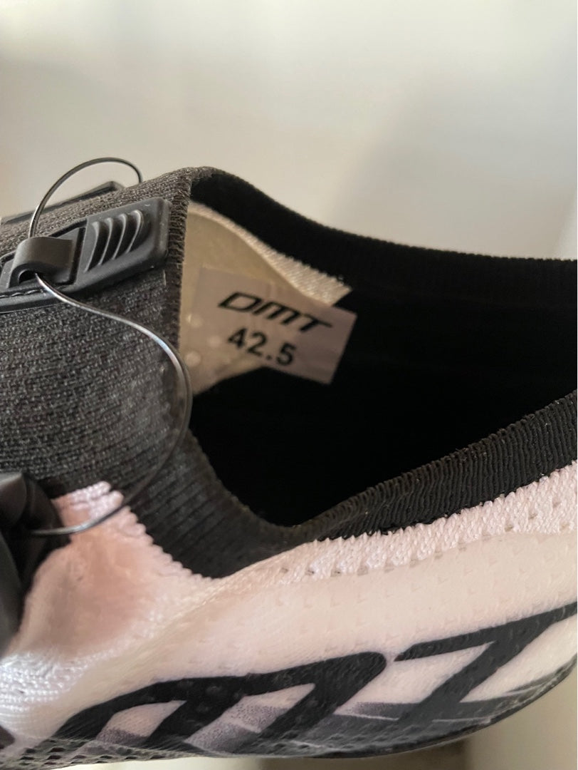 Scarpe DMT ciclismo KR1 tg 42.5 white/black nuove