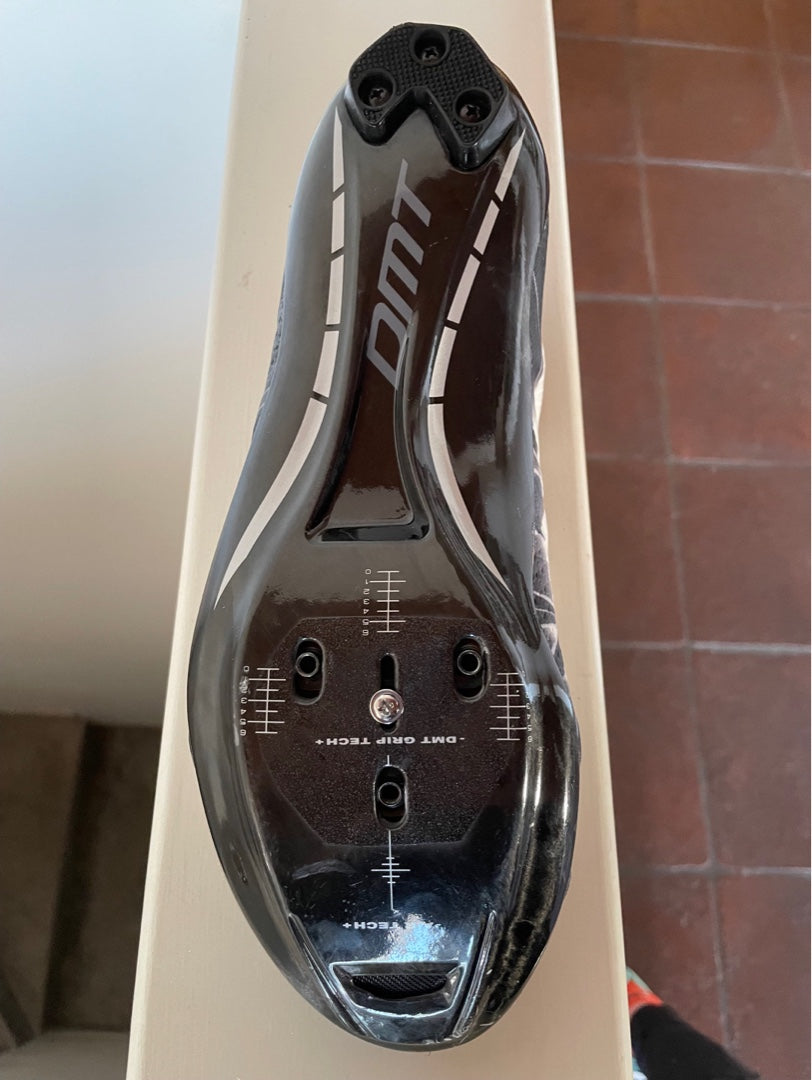 Scarpe DMT ciclismo KR1 tg 42.5 white/black nuove