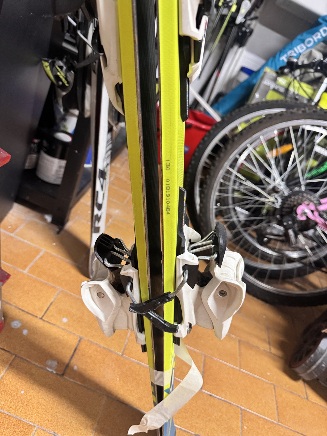 Sci junior Volkl sl 11 tg. 130cm usati