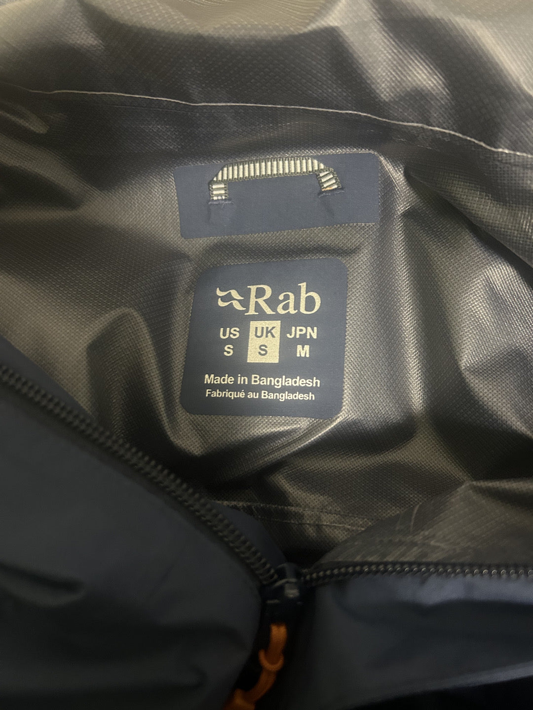 Guscio Rab Downpour tg S usato