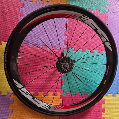 Ruote FSA da 40mm full carbon per tubolare