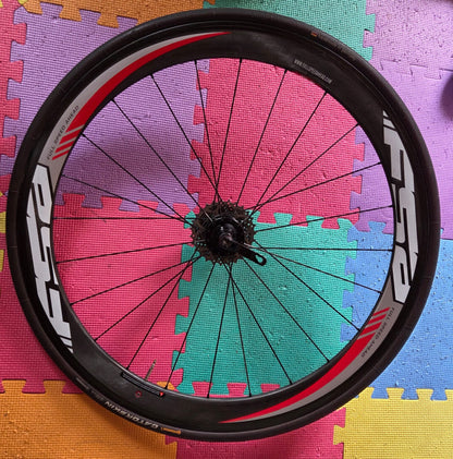 Ruote FSA da 40mm full carbon per tubolare