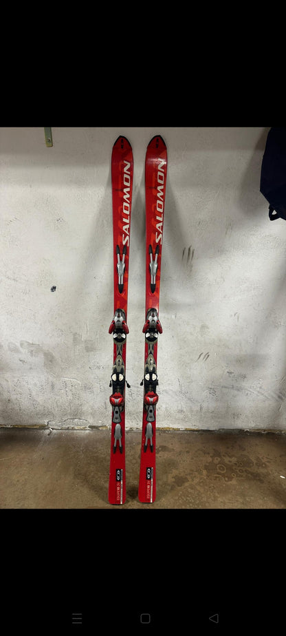 Sci Salomon New Racing 176cm r16 usati