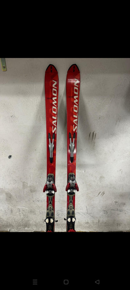 Sci Salomon New Racing 176cm r16 usati