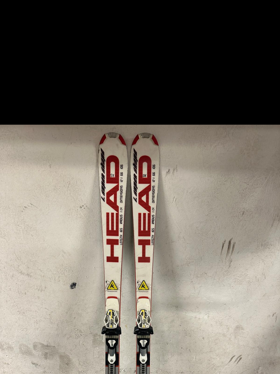 Sci Head I.Super Shape 165cm r11.4 usati