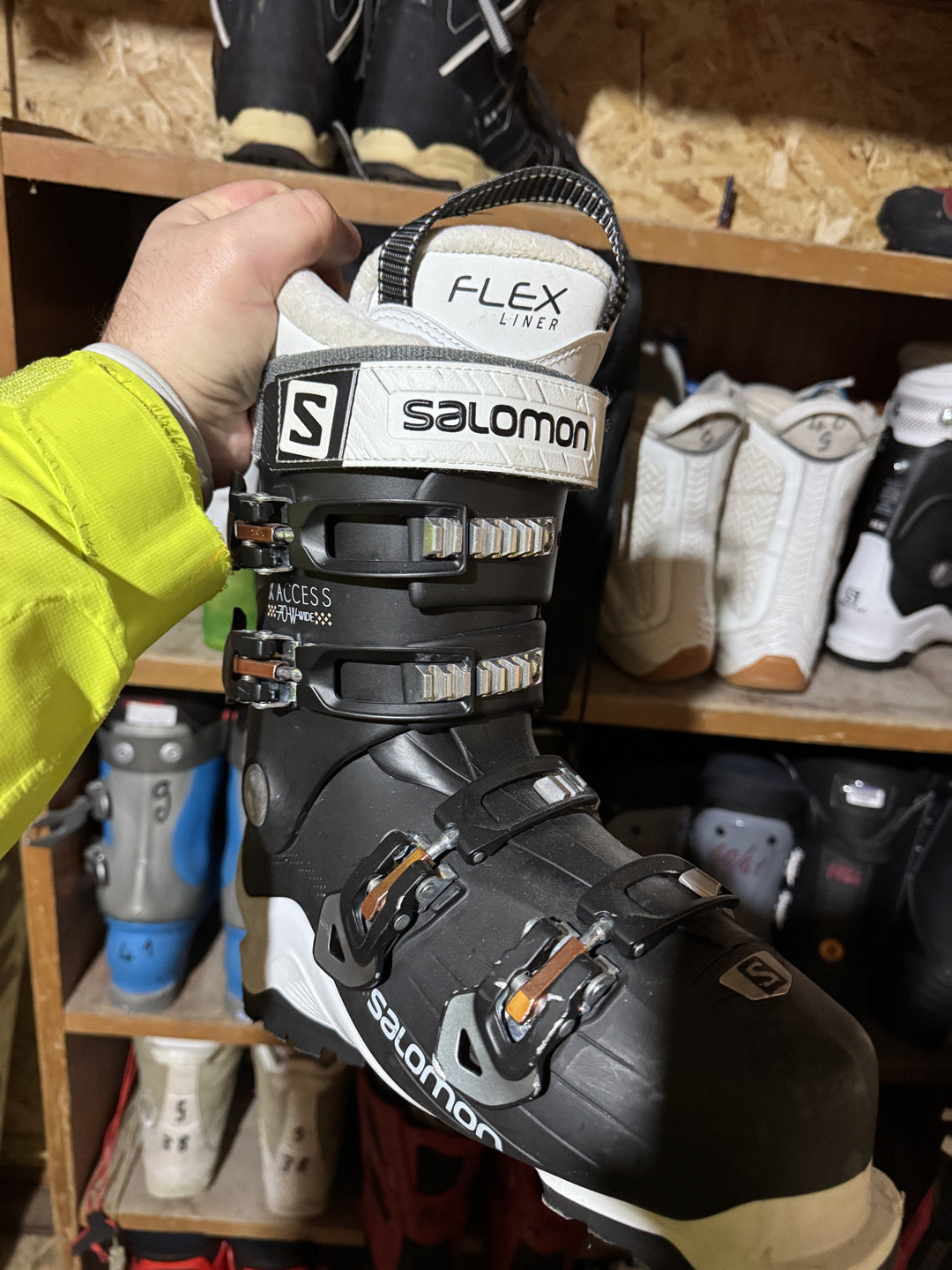 salomon flex liner access 70w wide taglia  26.5