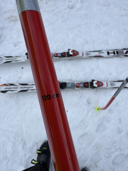 bastoncini da sci Leki world cup 120cm usati