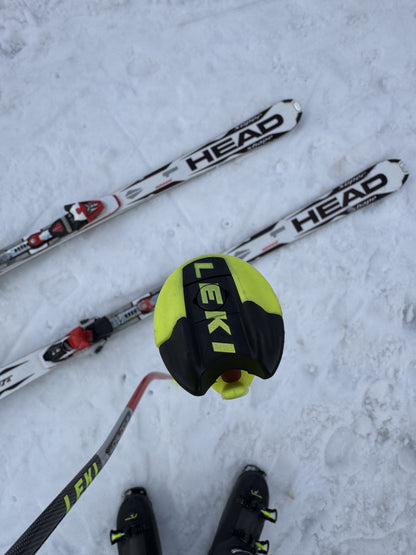 bastoncini da sci Leki world cup 120cm usati