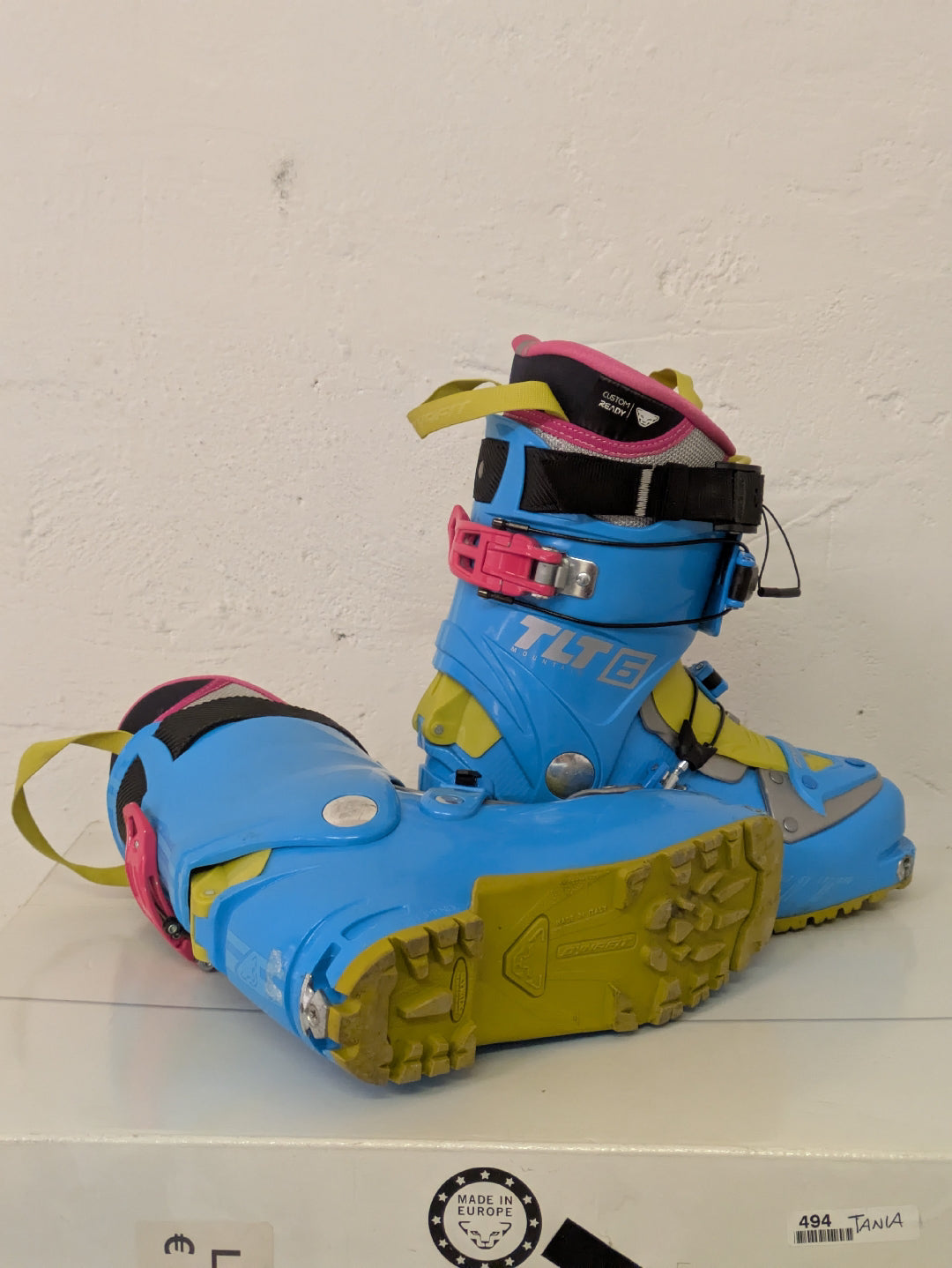 Scarponi scialpinismo Dynafit TLT6 taglia 24.5 usati