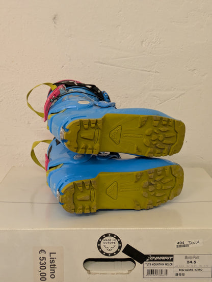 Scarponi scialpinismo Dynafit TLT6 taglia 24.5 usati