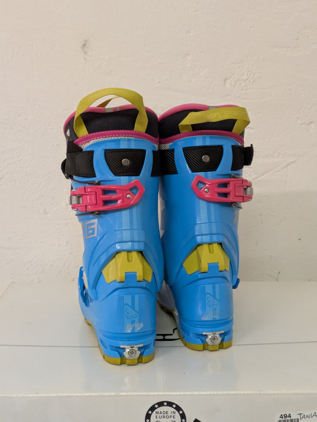 Scarponi scialpinismo Dynafit TLT6 taglia 24.5 usati